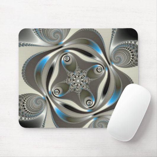 xChrome - Fractal Muismat (Met muis)