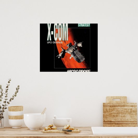 XCOM UFO Defense Poster (Keuken)
