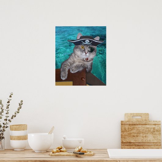 Xena comme affiche pirate (Cuisine)