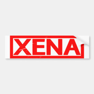 Xena Stamp Bumpersticker