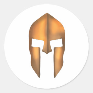 Xeni Spartan Ronde Sticker