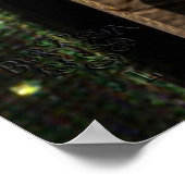 XENIA VERKENT HYPERION'S OMLOOPBAAN, Science Ficti Poster (Hoek)