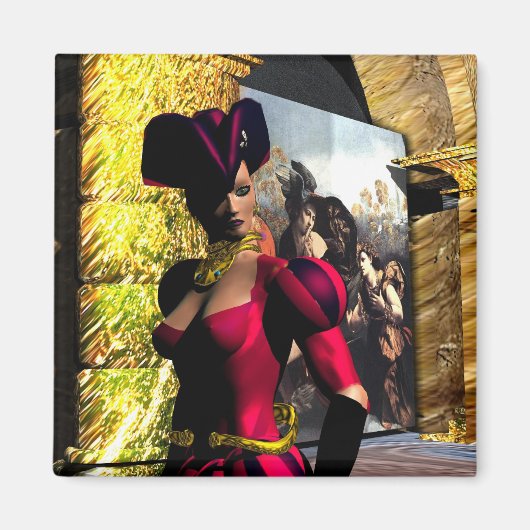 XENIA VERKLAART DE ORBITER VAN HYPERION MAGNEET (Voorkant)