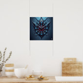 Xeno Art Clock Poster (Keuken)