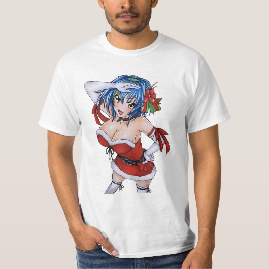 Xenovia Quarta met Kerstmis T-shirt (Voorkant)