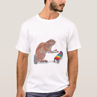 XERUS PLAYING THE XYLOPHONE T-SHIRT