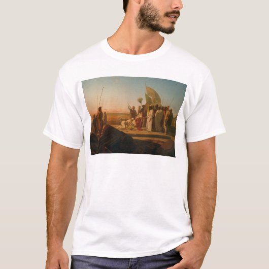 Xerxes bij Hellespont T-shirt (Voorkant)