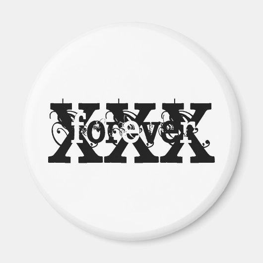 XFOREVERX MAGNEET (Voorkant)