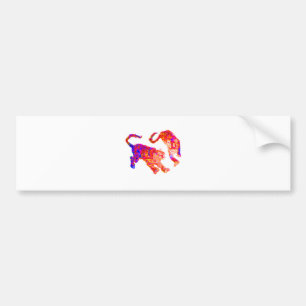 Xian China 2002 Ghost Tigers Hot & Cold Transp Th Bumpersticker