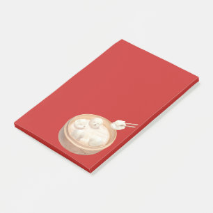 Xiao Long Bao Schattigee illustratie Post-it® Notes
