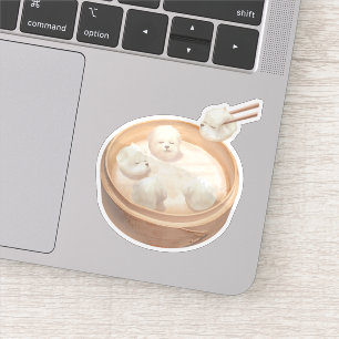 Xiao Long Bao Schattigee illustratie Sticker