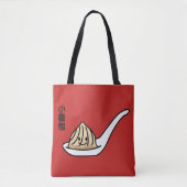 Xiaolongbao Chinese Soup Dumpling Dim Sum Bun Tote Bag (Voorkant)