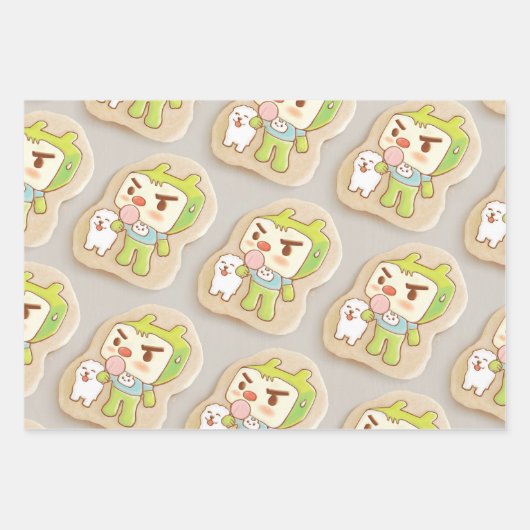 XiaoTieJun Icing Cookies Inpakpapier Vel (Voorkant)