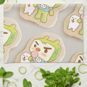 XiaoTieJun Icing Cookies Theedoek