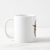 XII tasse de café de Camo de désert - 11oz (Gauche)