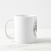 XII tasse de café de Skulled - 11oz (Gauche)