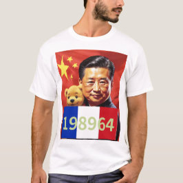 XIJINPING WINNIE POOH CHINA CCP 198964 FRANKRIJK V T-SHIRT