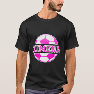Ximena Naam Meisjes Voetbal Spelen Football Sport T-shirt