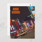 Ximending Street in Taiwan Briefkaart (Voorkant / Achterkant)