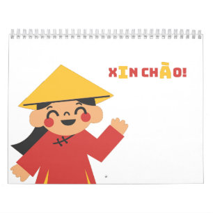 XIN CHÀO ! Calendrier Vietnam