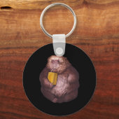 Xing Xing Monkey Meme – Funny Viral Design Sleutelhanger (Voorkant)