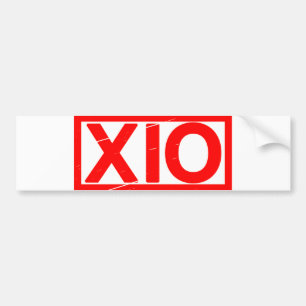 Xio Stamp Bumpersticker