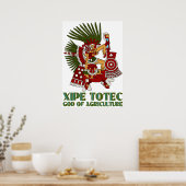 Xipe Totec Poster (Keuken)