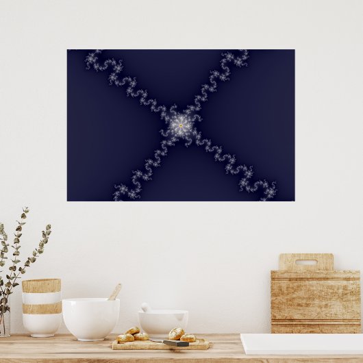 Xit - Fractal Poster (Keuken)