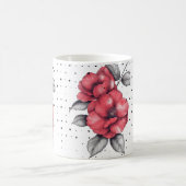 XJ Camellia Design Mug Classique (Centre)