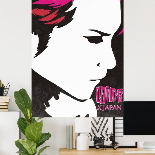 Xjapan verbergen poster (Thuiskantoor)