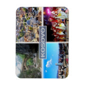 XK Kosovo Magneet (Verticaal)