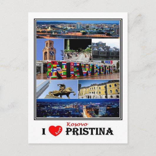 XK Kosovo - Pristina - Briefkaart (Voorkant)