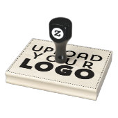 XL Business Logo Custom 4x5 Rubber Wooden Stempel (Stempel)