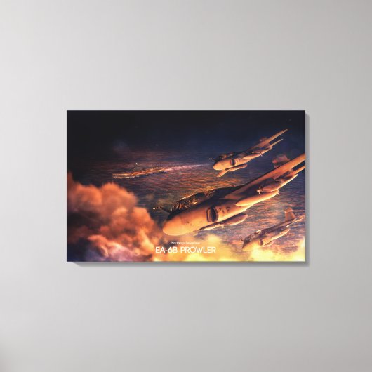 XL Canvas Northrop Grumman EA-6B Prowler Afdruk (Voorkant)