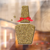 XL Golden parties scintillant NAIL autocollants du (Feuille 2)