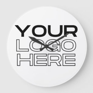 XL Grote Bedrijven Logo Aangepast Klok