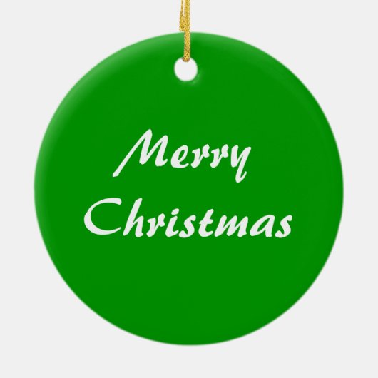 XL- kerstversiering met luiers Keramisch Ornament (Achterkant)