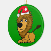 XL ornement mignon de Noël de lion (Gauche)