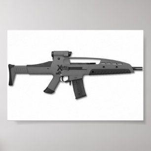 XM8 afdrukken Poster