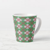 XMAS ARGYLE KNIT Latte Mok (Rechterhoek)