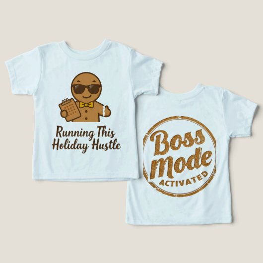 XMAS Bella+Canvas Toddlers & Baby T‑Shirt (Design Recto & Verso)