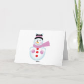 Xmas beste stuurman feestdagen kaart (Achterkant)