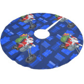 xmas biker santa claus kerstboom rok (Gekanteld)