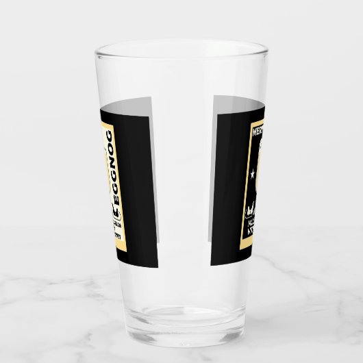 Xmas Eggnog Punch Glas (Links)