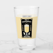 xmas eggnog punch glas (Voorkant)