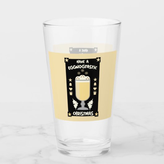 xmas eggnog punch glas (Voorkant)
