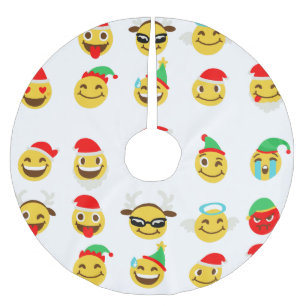 xmas emoji happy faces kerstboomrok kerstboom rok