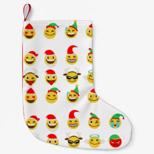 xmas emoji happy faces kerstmis kleine kerstsok