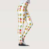 xmas emoji joyeux visage leggings (Droite)