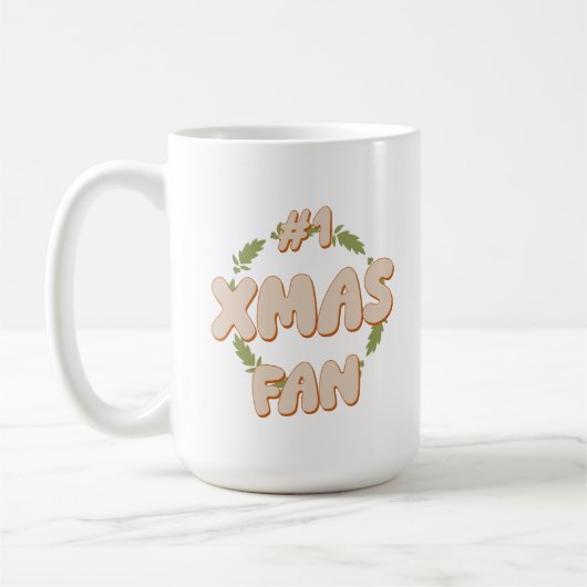 Xmas Fan Koffiemok (Links)